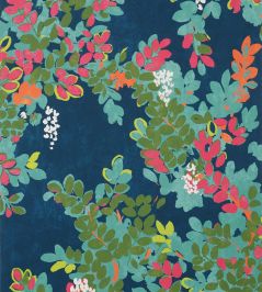 Central Park Wallpaper by Thibaut Navy And Pink Central Park Wallpaper by Thibaut Navy And Pink