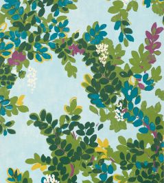 Central Park Wallpaper by Thibaut Sky Blue Central Park Wallpaper by Thibaut Sky Blue
