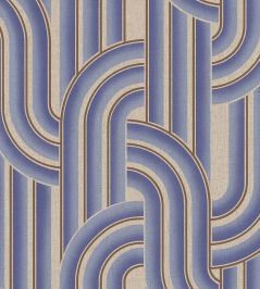 Ceramic Arches Wallpaper by Eijffinger Blue Ceramic Arches Wallpaper by Eijffinger Blue
