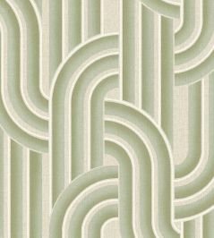 Ceramic Arches Wallpaper by Eijffinger Green Ceramic Arches Wallpaper by Eijffinger Green