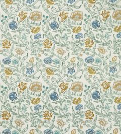 Chabot Fabric by Nina Campbell Blue/Yellow Chabot Fabric by Nina Campbell Blue/Yellow