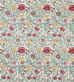 Chabot Fabric by Nina Campbell Green/Red Chabot Fabric by Nina Campbell Green/Red