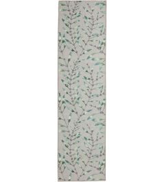 Chaconia Runner Rug by Harlequin Putty Forest Chaconia Runner Rug by Harlequin Putty Forest