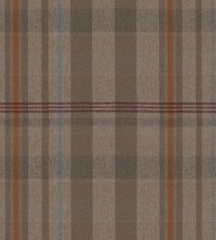 Chalet Fabric by MINDTHEGAP Brown/Orange/Taupe/Mint Chalet Fabric by MINDTHEGAP Brown/Orange/Taupe/Mint
