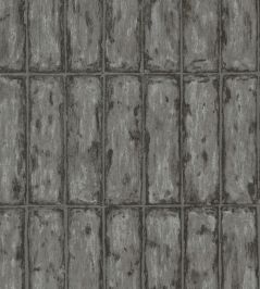Chalk Stone Wallpaper by Arte Gunmetal Chalk Stone Wallpaper by Arte Gunmetal