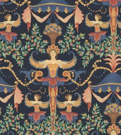 Chamber Angels Wallpaper by Cole & Son Denim Chamber Angels Wallpaper by Cole & Son Denim