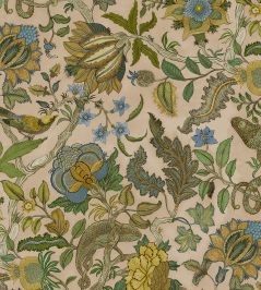 Chameleon Trail Wallpaper by Josephine Munsey Plaster Pink, Ochre and Blue Chameleon Trail Wallpaper by Josephine Munsey Plaster Pink, Ochre and Blue