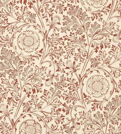 Chamomile Wallpaper by Morris & Co Flax/Madder Chamomile Wallpaper by Morris & Co Flax/Madder