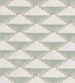 Chand Baori Fabric by JORO J3-Sky/Ecru Chand Baori Fabric by JORO J3-Sky/Ecru