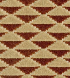 Chand Baori Fabric by JORO J4-Brick/Latte Chand Baori Fabric by JORO J4-Brick/Latte