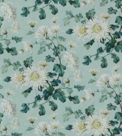 Charlotte Wallpaper by 1838 Wallcoverings Teal Charlotte Wallpaper by 1838 Wallcoverings Teal