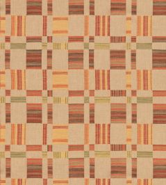 Charlton Check Fabric by Mulberry Home Spice Charlton Check Fabric by Mulberry Home Spice