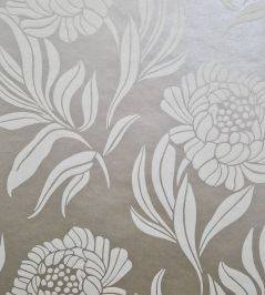 Chatsworth Wallpaper by 1838 Wallcoverings Taupe Metallic Chatsworth Wallpaper by 1838 Wallcoverings Taupe Metallic