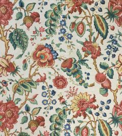 Chatterpie Linen Fabric by Ian Sanderson Vintage Chatterpie Linen Fabric by Ian Sanderson Vintage