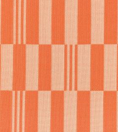 Checkerboard Knit Fabric by Kirkby Design Tangelo Checkerboard Knit Fabric by Kirkby Design Tangelo