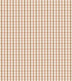 Checkers Fabric by George & Minnie Walnut/Aqua Checkers Fabric by George & Minnie Walnut/Aqua