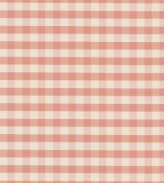 Checkmate Fabric by George & Minnie Blush Checkmate Fabric by George & Minnie Blush