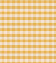 Checkmate Fabric by George & Minnie Daffodil Checkmate Fabric by George & Minnie Daffodil