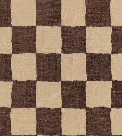 Checkmate Fabric by Zinc Eggplant Checkmate Fabric by Zinc Eggplant