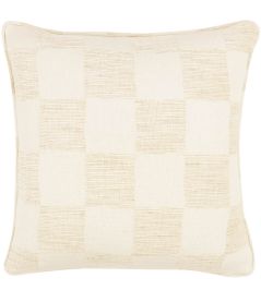 Checkmate Cushion 50 x 50cm by Zinc Ivory Checkmate Cushion 50 x 50cm by Zinc Ivory