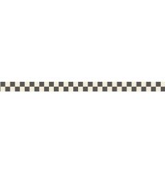 Checks Border Wallpaper by Caselio Noir Checks Border Wallpaper by Caselio Noir