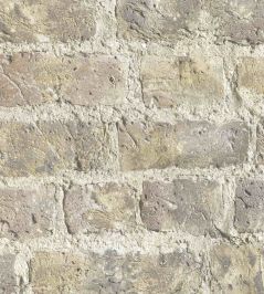 Cheetham Hill Wallpaper by Woodchip & Magnolia Brick Cheetham Hill Wallpaper by Woodchip & Magnolia Brick