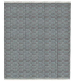 Chequerboard Rug by GP & J Baker Blue/Red Chequerboard Rug by GP & J Baker Blue/Red
