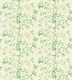 Cherry Bough Fabric by Sanderson Rose/Cream Cherry Bough Fabric by Sanderson Rose/Cream