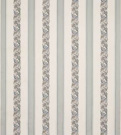 Chesham Fabric by Colefax And Fowler Blue Chesham Fabric by Colefax And Fowler Blue