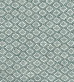 Chess Fabric by Titley and Marr Aqua Chess Fabric by Titley and Marr Aqua