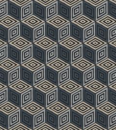 Chiara Mural by Sandberg Dark Blue Chiara Mural by Sandberg Dark Blue