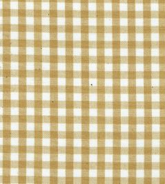 Chichester Check Fabric by Titley and Marr Amber Chichester Check Fabric by Titley and Marr Amber