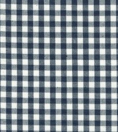 Chichester Check Fabric by Titley and Marr Indigo Chichester Check Fabric by Titley and Marr Indigo