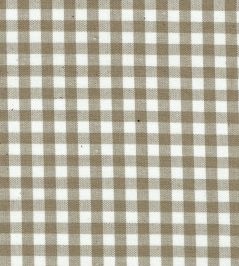 Chichester Check Fabric by Titley and Marr Mocha Chichester Check Fabric by Titley and Marr Mocha