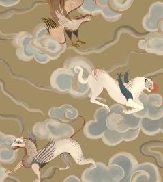 Chimera Wallpaper by Black Edition Gilded Chimera Wallpaper by Black Edition Gilded