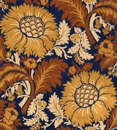 Chinese Damask Wallpaper by Coordonne Mustard Chinese Damask Wallpaper by Coordonne Mustard