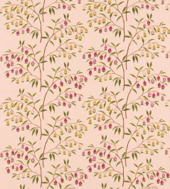 Chinese Lantern Fabric by Sanderson Peach Blossom Chinese Lantern Fabric by Sanderson Peach Blossom