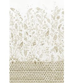 Chinoiserie Grande Panel Set Mural by Schumacher Neutral Chinoiserie Grande Panel Set Mural by Schumacher Neutral