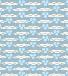 Chintamani Wallpaper by Ottoline Light Blue Chintamani Wallpaper by Ottoline Light Blue