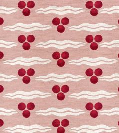 Chintamani Fabric by Ottoline Pomegranate Chintamani Fabric by Ottoline Pomegranate