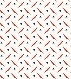 Chintamani Trellis Wallpaper by Ottoline Brown and Navy Blue Chintamani Trellis Wallpaper by Ottoline Brown and Navy Blue