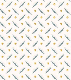 Chintamani Trellis Wallpaper by Ottoline Mustard and Blue Chintamani Trellis Wallpaper by Ottoline Mustard and Blue
