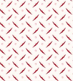 Chintamani Trellis Wallpaper by Ottoline Red and Pink Chintamani Trellis Wallpaper by Ottoline Red and Pink