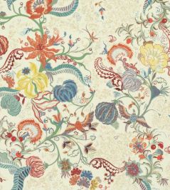 Chintz 21 Fabric by Parker & Jules Carmine Blue Chintz 21 Fabric by Parker & Jules Carmine Blue