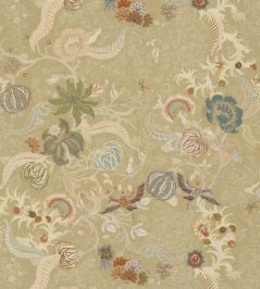 Chintz 21 Fabric by Parker & Jules Sepia Stone Chintz 21 Fabric by Parker & Jules Sepia Stone
