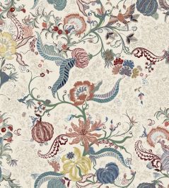 Chintz 21 Wallpaper by Parker & Jules Carmine Blue Chintz 21 Wallpaper by Parker & Jules Carmine Blue