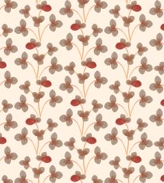 Chintz Constance Wallpaper by Ottoline Ochre Red Chintz Constance Wallpaper by Ottoline Ochre Red