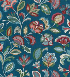 Chintz Wallpaper by Coordonne Indigo Chintz Wallpaper by Coordonne Indigo