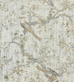 Chintz Lustre Wallpaper by Zoffany Quartz grey Chintz Lustre Wallpaper by Zoffany Quartz grey