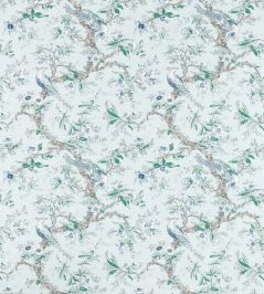 Chintz Wallpaper by Zoffany Blue Stone Chintz Wallpaper by Zoffany Blue Stone